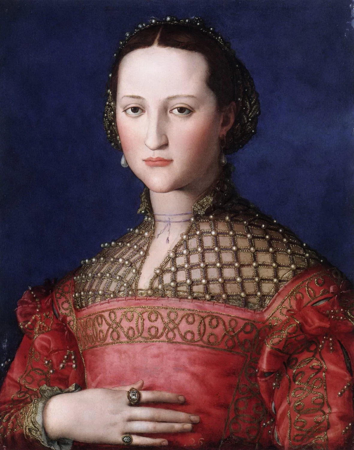 111-Ritratto di Eleonora di Toledo-Národní Galerie, Prague 
